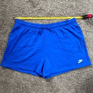 Size 2X Blue Nike Cotton Shorts